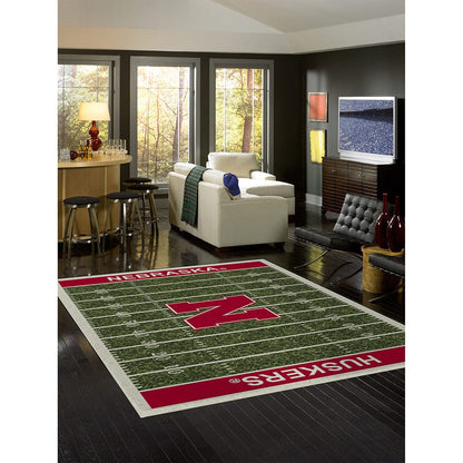 Imperial - NCAA University Of Nebraska 8x11 Homefield Rug - IMP  528-3010 view 3