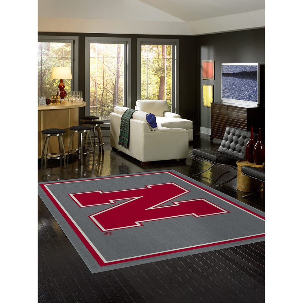 Imperial - NCAA University Of Nebraska 8x11 Spirit Rug - IMP  529-3010 view 2