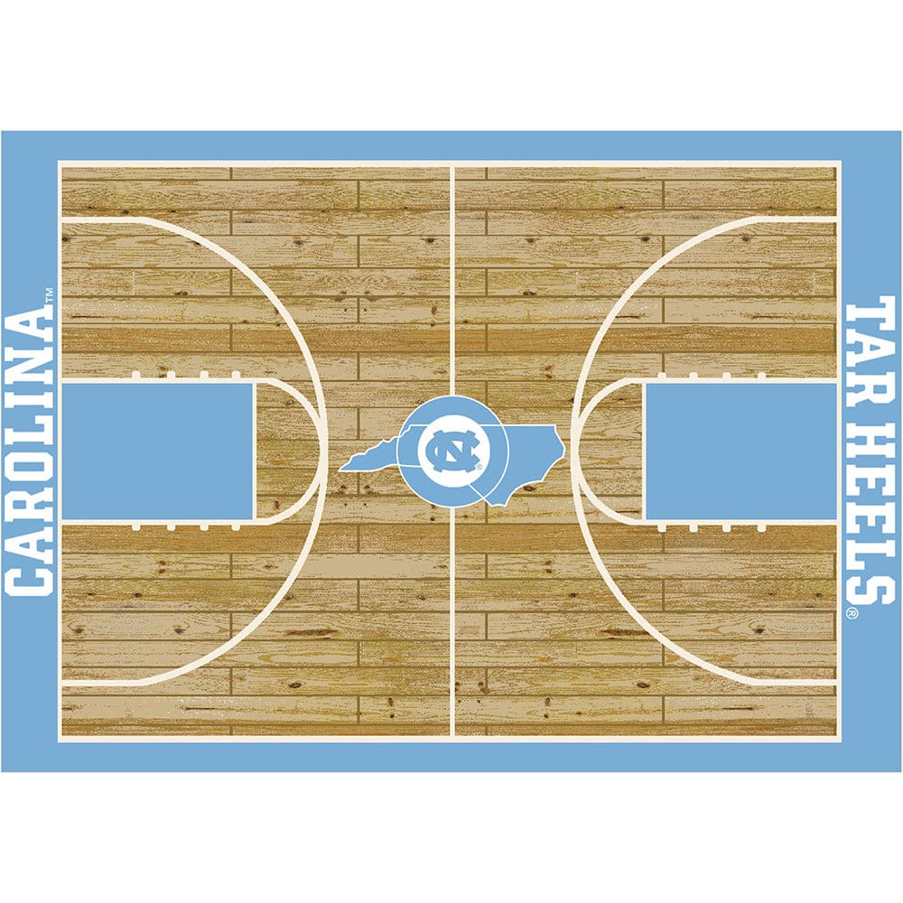 Imperial - NCAA University of North Carolina 4x6 Courtside Rug - IMP  553-3052 view 1