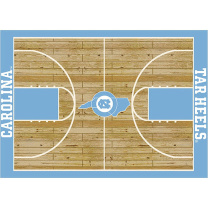 Imperial - NCAA University of North Carolina 4x6 Courtside Rug - IMP  553-3052 view 1