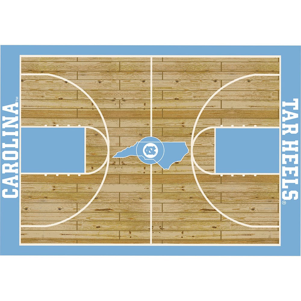 Imperial - NCAA University of North Carolina 6x8 Courtside Rug - IMP  555-3052 view 1