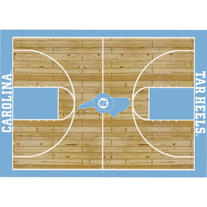 Imperial - NCAA University of North Carolina 8x11 Courtside Rug - IMP  556-3052 view 1