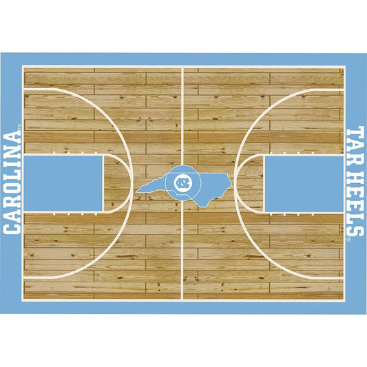 Imperial - NCAA University of North Carolina 8x11 Courtside Rug - IMP  556-3052 view 1