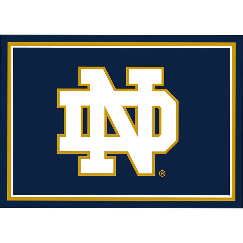 Imperial - NCAA University of Notre Dame 4x6 Spirit Rug - IMP  521-3054 view 1