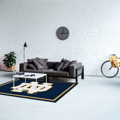 Imperial - NCAA University of Notre Dame 4x6 Spirit Rug - IMP  521-3054 view 2
