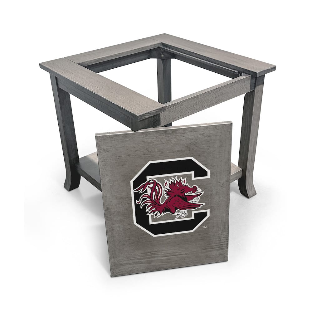 Imperial  - NCAA University of South Carolina Game Day Side Table  - IMP  95-3036 view 2