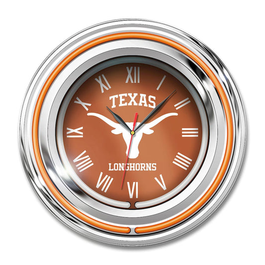 Imperial  - NCAA University of Texas 15" Neon Clock  - IMP  705-3060 view 1