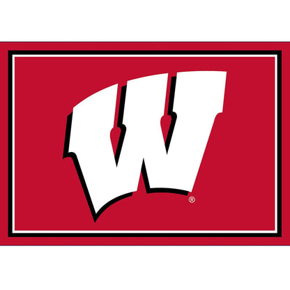Imperial - NCAA University of Wisconsin 3x4 Spirit Rug - IMP  569-3013 view 1