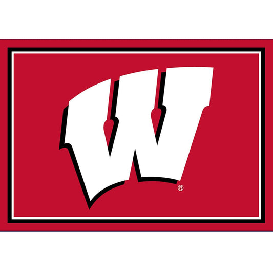 Imperial - NCAA University of Wisconsin 3x4 Spirit Rug - IMP  569-3013 view 1