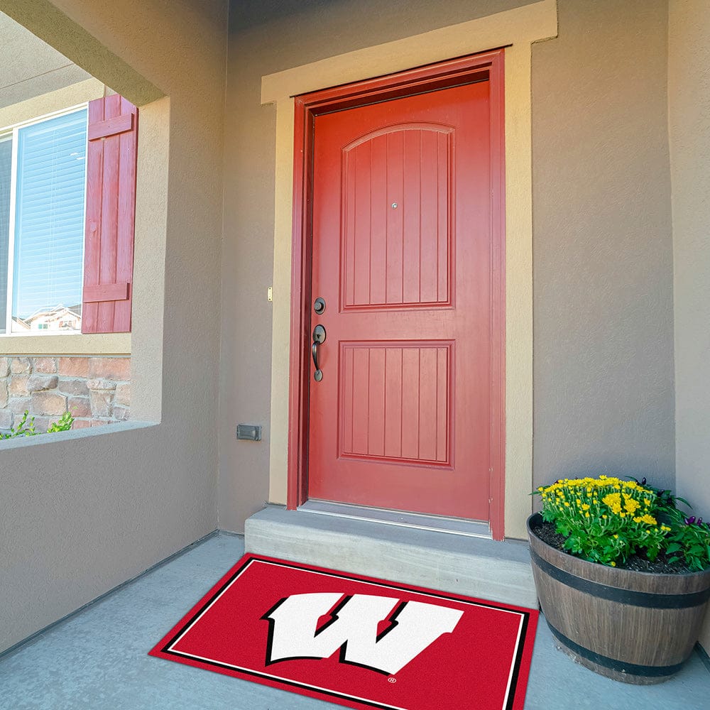 Imperial - NCAA University of Wisconsin 3x4 Spirit Rug - IMP  569-3013 view 3