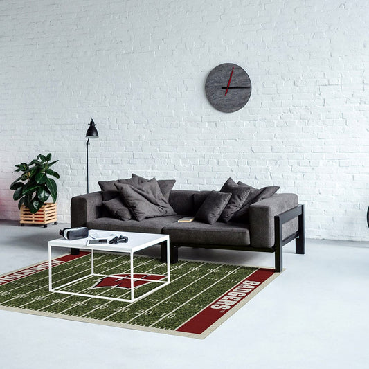 Imperial - NCAA University of Wisconsin 4x6 Homefield Rug - IMP  520-3013 view 1