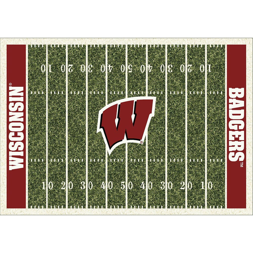 Imperial - NCAA University of Wisconsin 6x8 Homefield Rug - IMP  524-3013 view 1
