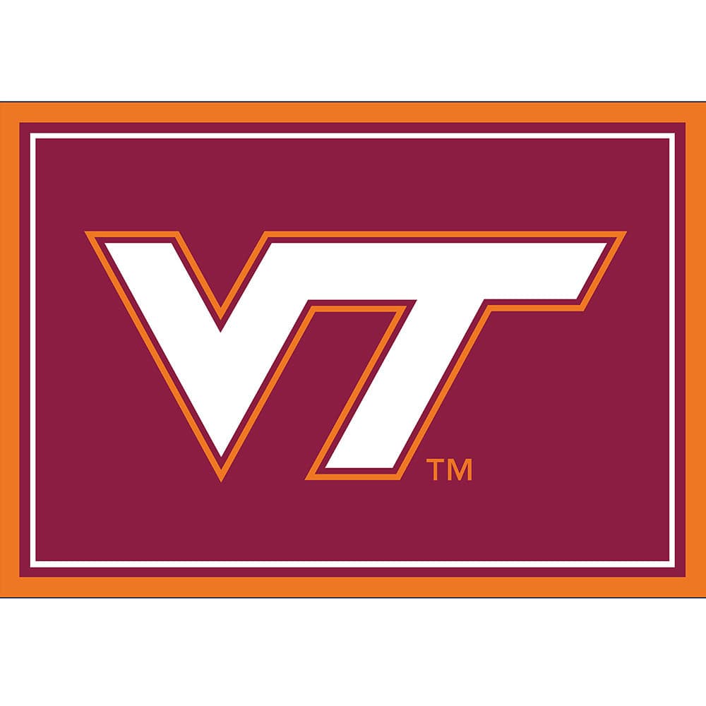 Imperial - NCAA Virginia Tech 3x4 Spirit Rug - IMP  569-3050 view 1