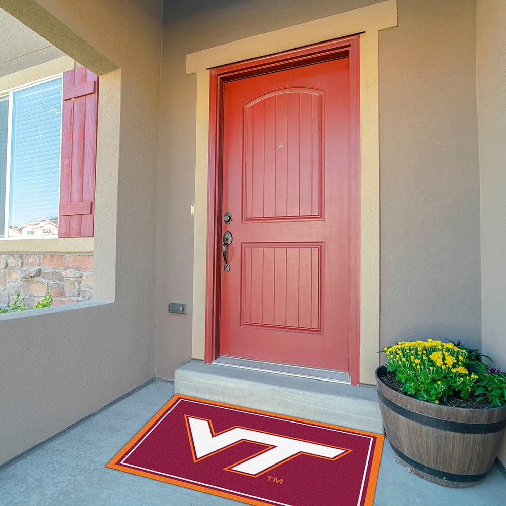 Imperial - NCAA Virginia Tech 3x4 Spirit Rug - IMP  569-3050 view 3