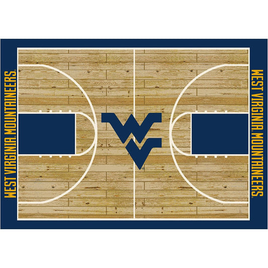 Imperial - NCAA West Virginia University 4x6 Courtside Rug - IMP  553-3051 view 1
