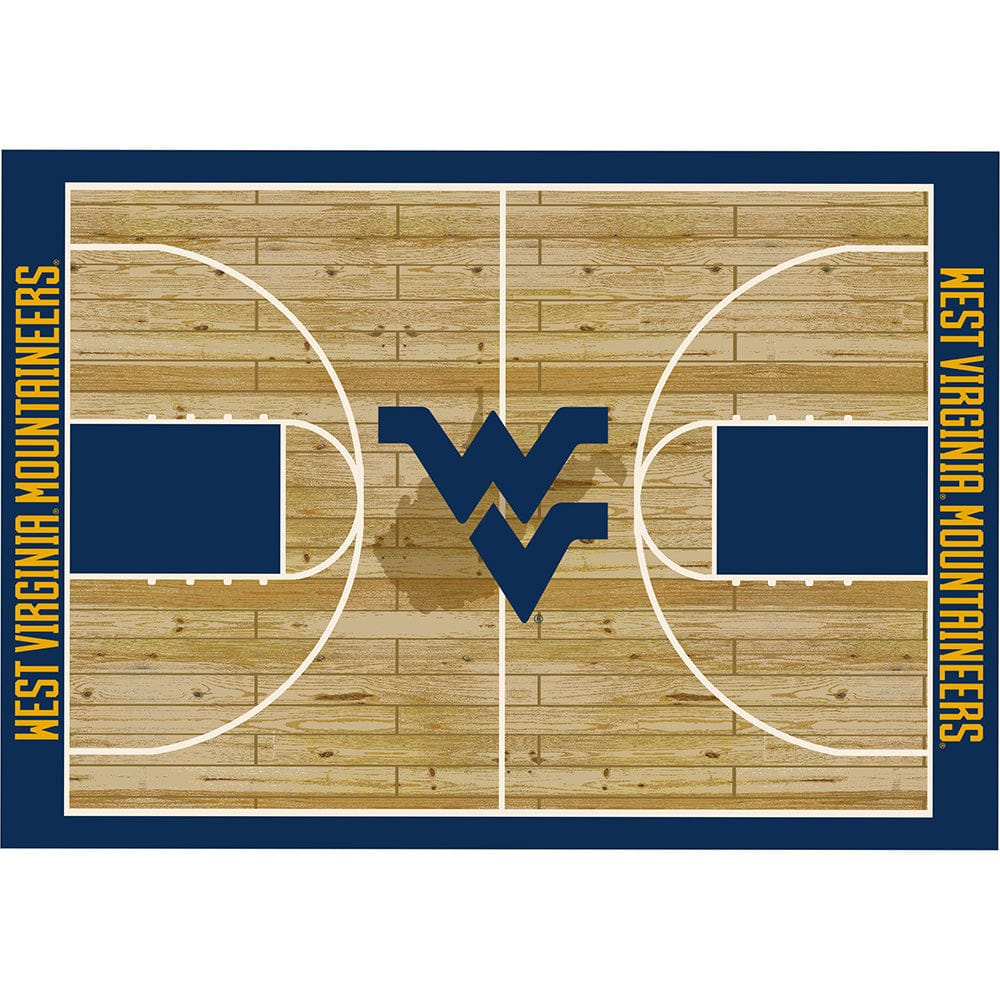 Imperial - NCAA West Virginia University 6x8 Courtside Rug - IMP  555-3051 view 1