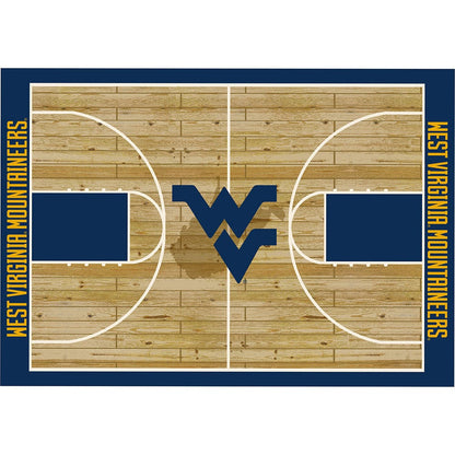 Imperial - NCAA West Virginia University 6x8 Courtside Rug - IMP  555-3051 view 1