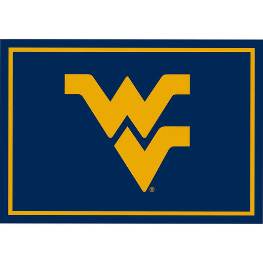 Imperial - NCAA West Virginia University 6x8 Spirit Rug - IMP  525-3051 view 1
