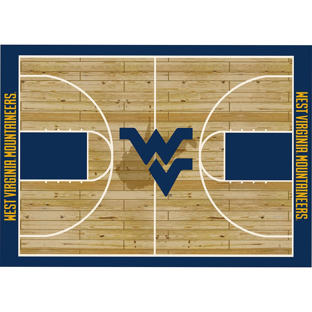 Imperial - NCAA West Virginia University 8x11 Courtside Rug - IMP  556-3051 view 1