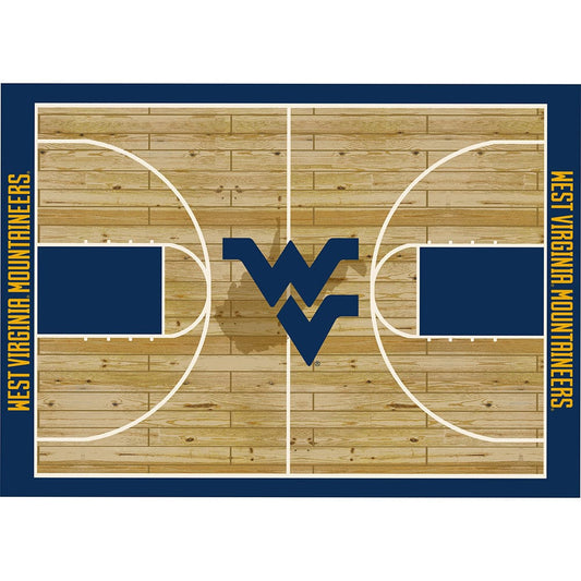 Imperial - NCAA West Virginia University 8x11 Courtside Rug - IMP  556-3051 view 1