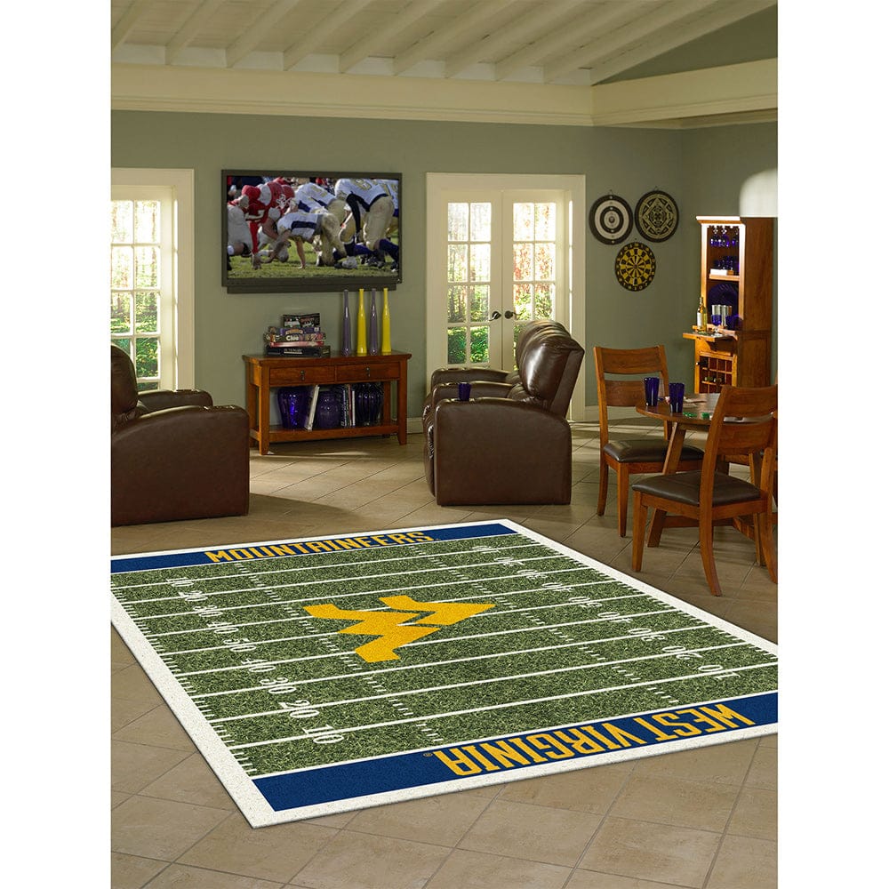 Imperial - NCAA West Virginia University 8x11 Homefield Rug - IMP  528-3051 view 2