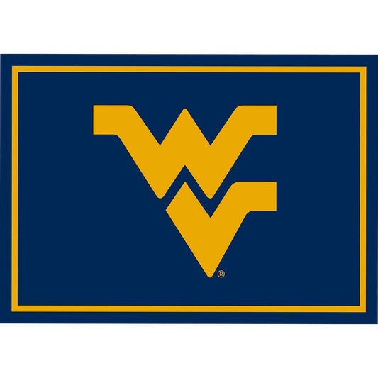 Imperial - NCAA West Virginia University 8x11 Spirit Rug - IMP  529-3051 view 1