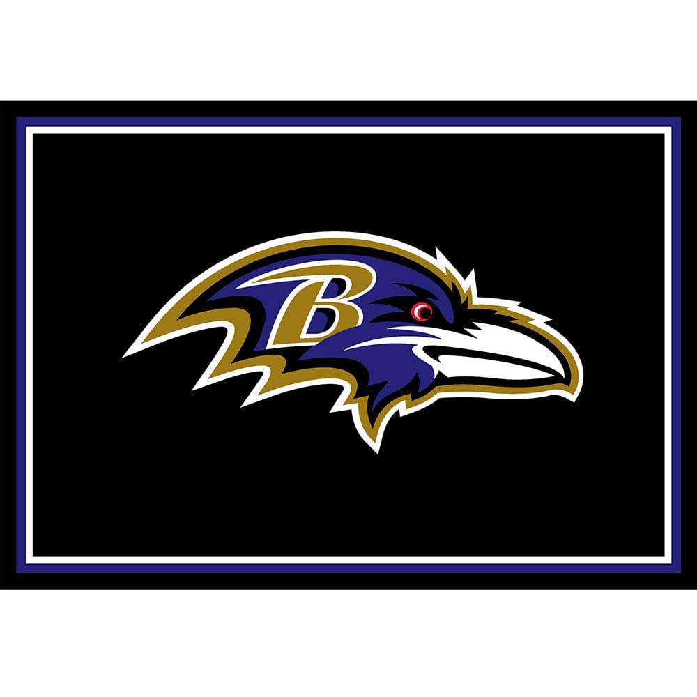 Imperial - NFL Baltimore Ravens 3x4 Spirit Rug - IMP  569-1025 view 1