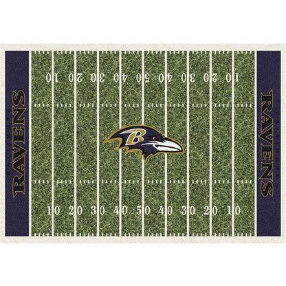Imperial - NFL Baltimore Ravens 4x6 Homefield Rug - IMP  520-5025 view 1