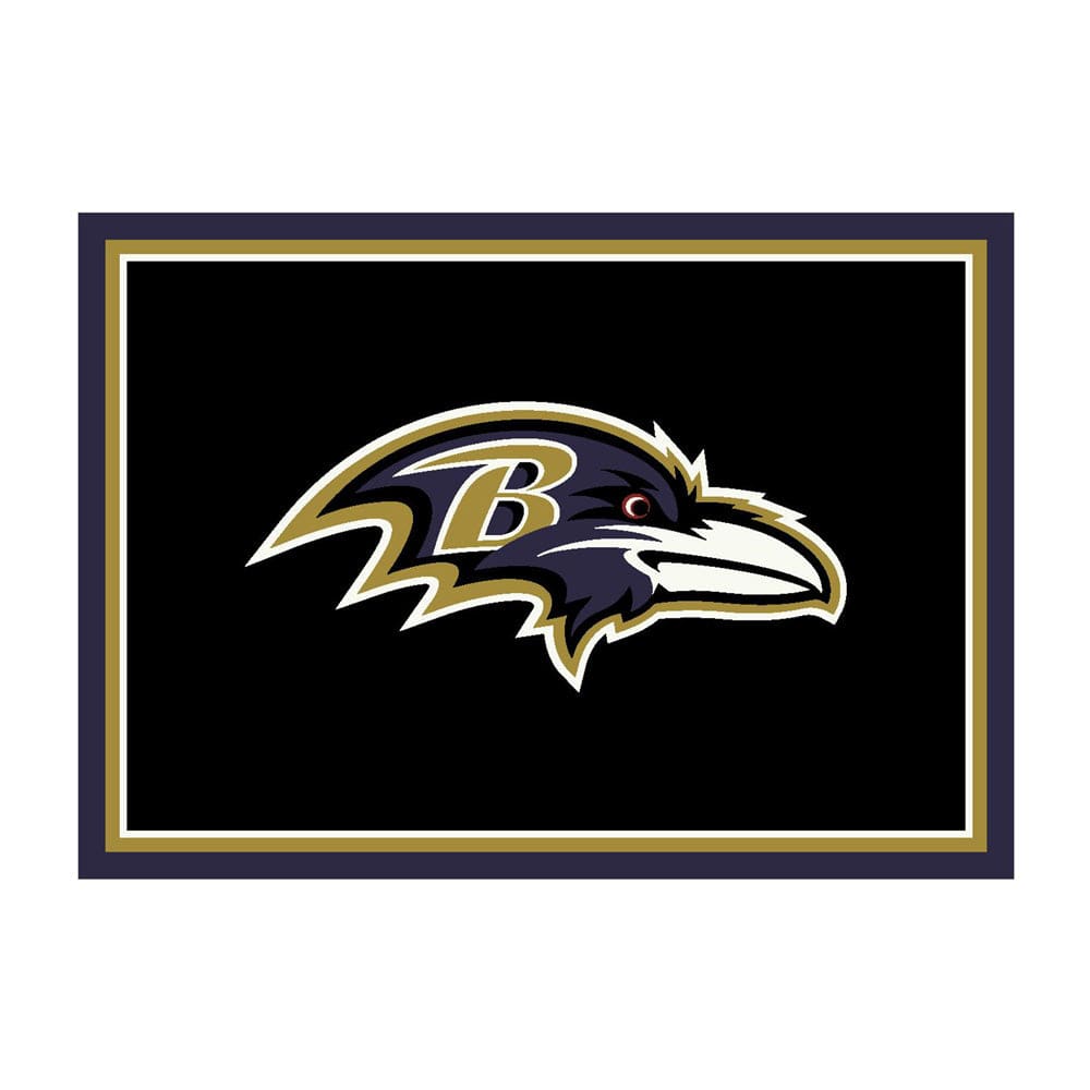 Imperial - NFL Baltimore Ravens 4x6 Spirit Rug - IMP  521-5025 view 1