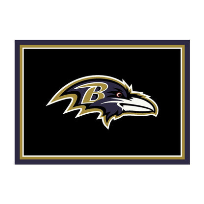Imperial - NFL Baltimore Ravens 4x6 Spirit Rug - IMP  521-5025 view 1