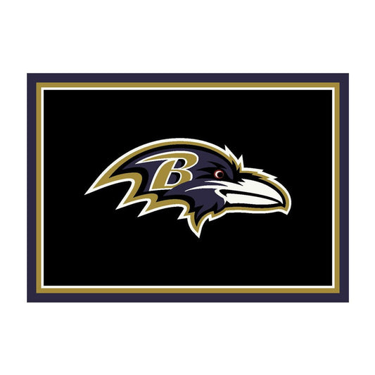 Imperial - NFL Baltimore Ravens 4x6 Spirit Rug - IMP  521-5025 view 1