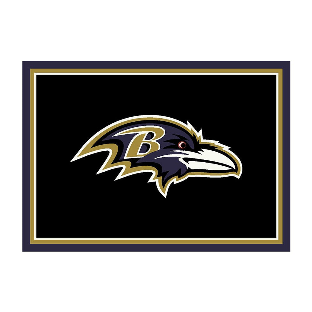 Imperial - NFL Baltimore Ravens 4x6 Spirit Rug - IMP  521-5025 view 3