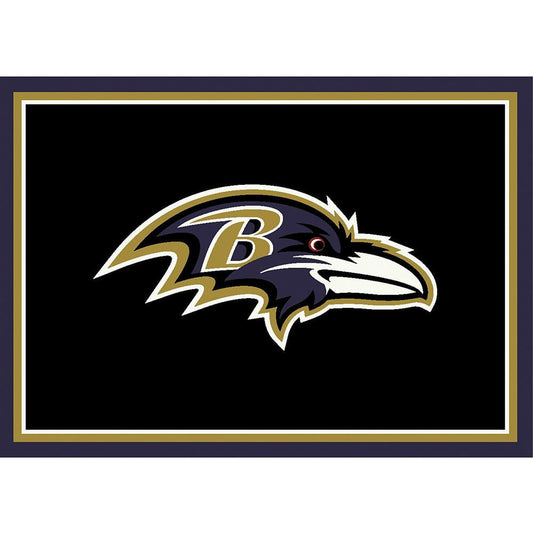Imperial - NFL Baltimore Ravens 6x8 Spirit Rug - IMP  525-5025 view 1