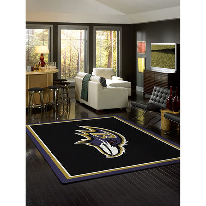 Imperial - NFL Baltimore Ravens 8x11 Spirit Rug - IMP  529-5025 view 2