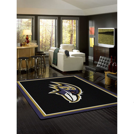 Imperial - NFL Baltimore Ravens 8x11 Spirit Rug - IMP  529-5025 view 2