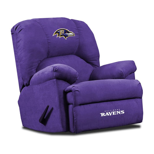 Imperial - NFL Baltimore Ravens Microfiber Manual Recliner - IMP  590-1025 view 1