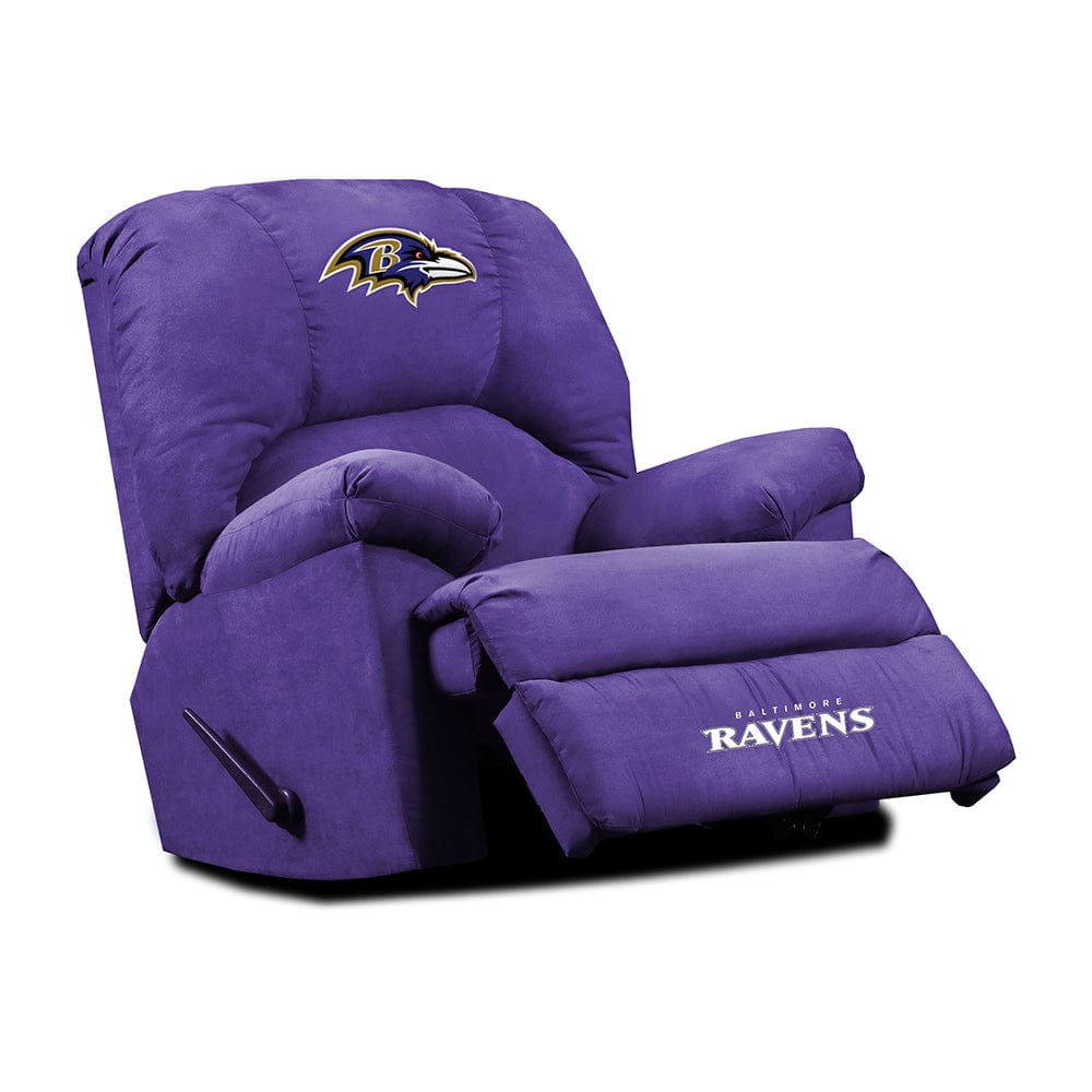 Imperial - NFL Baltimore Ravens Microfiber Manual Recliner - IMP  590-1025 view 2