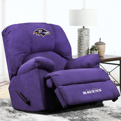 Imperial - NFL Baltimore Ravens Microfiber Manual Recliner - IMP  590-1025 view 3