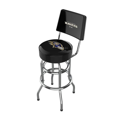 Imperial - NFL Baltimore Ravens Swivel Barstool with Back - IMP  681-1025 view 1