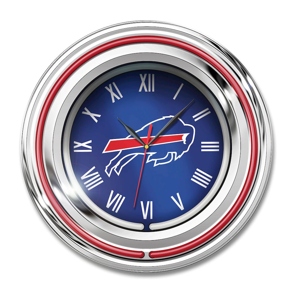 Imperial  - NFL Buffalo Bills 15" Neon Clock  - IMP  705-1021 view 1