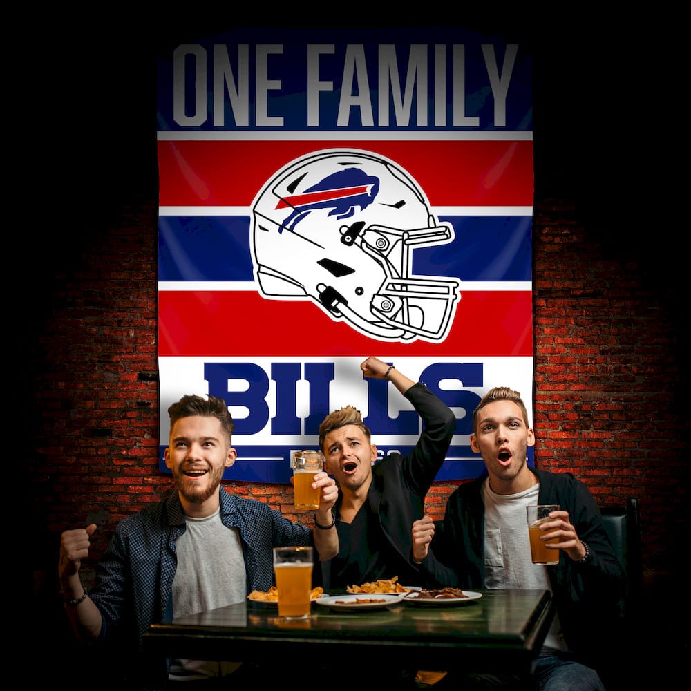 Imperial  - NFL Buffalo Bills Establish Date Tapestry  - IMP  714-1021 view 2