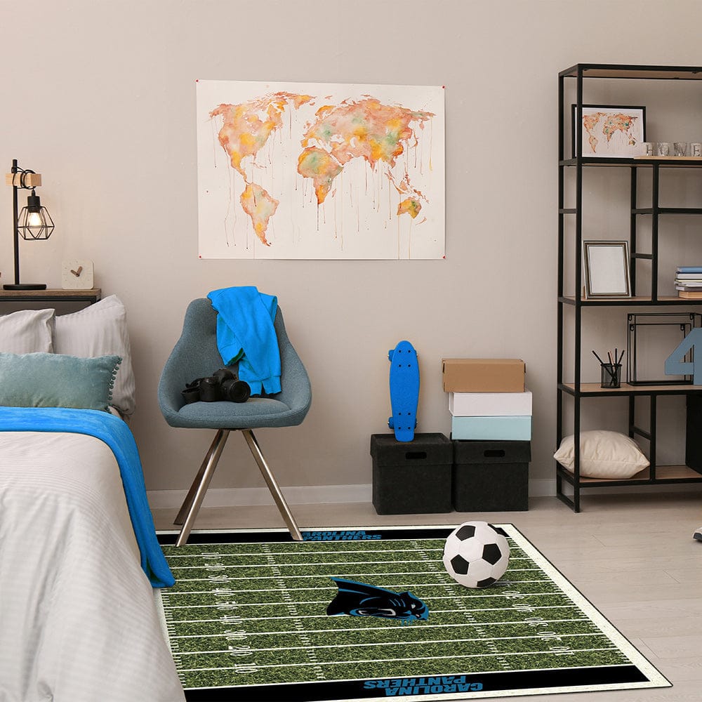 Imperial - NFL Carolina Panthers 4x6 Homefield Rug - IMP  520-5017 view 4