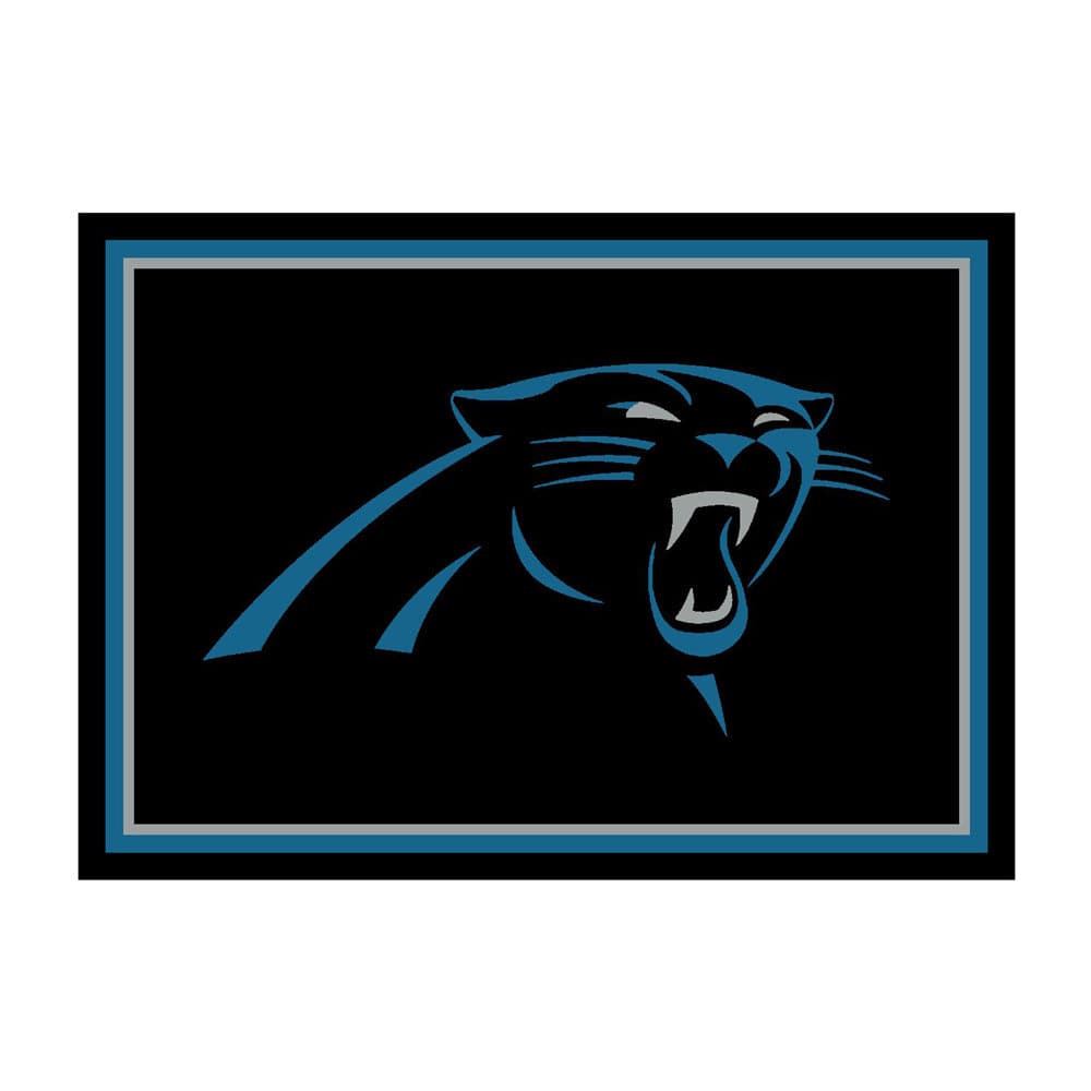 Imperial - NFL Carolina Panthers 4x6 Spirit Rug - IMP  521-5017 view 1