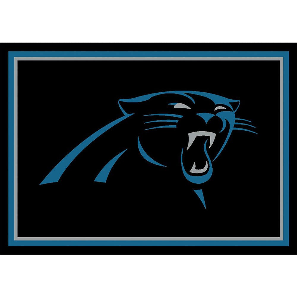 Imperial - NFL Carolina Panthers 6x8 Spirit Rug - IMP  525-5017 view 1