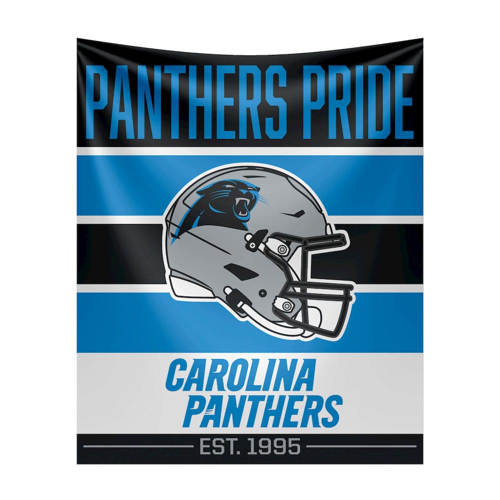 Imperial  - NFL Carolina Panthers Establish Date Tapestry  - IMP  714-1017 view 1