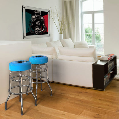 Imperial - NFL Carolina Panthers  Swivel Backless Bar Stool  - IMP  680-1017 view 3