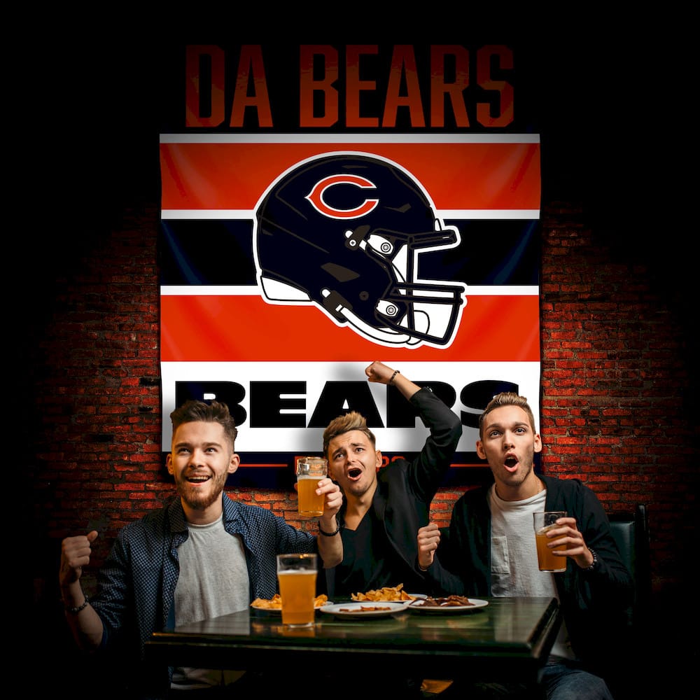 Imperial  - NFL Chicago Bears Establish Date Tapestry  - IMP  714-1019 view 2