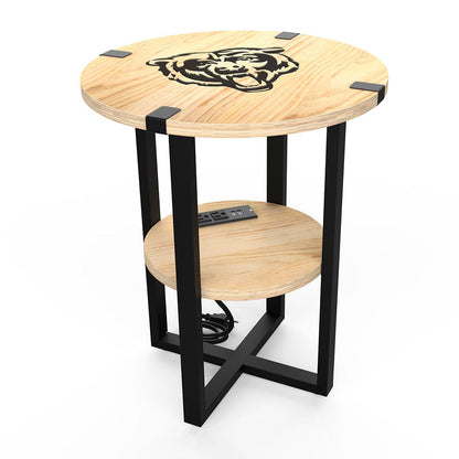 Imperial - NFL Chicago Bears Side Table with Charger - IMP  746-1019 view 1