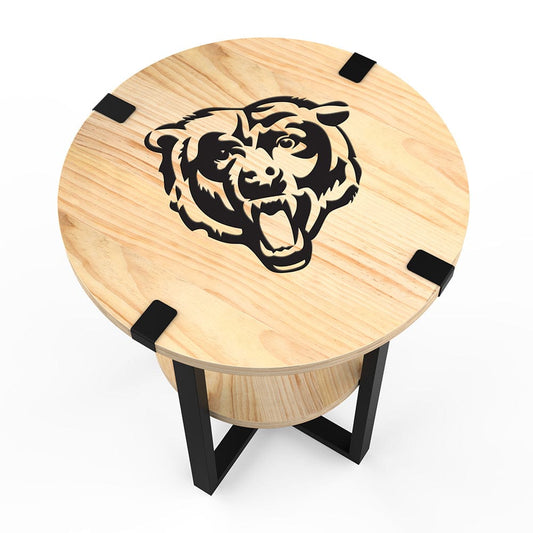 Imperial - NFL Chicago Bears Side Table with Charger - IMP  746-1019 view 2