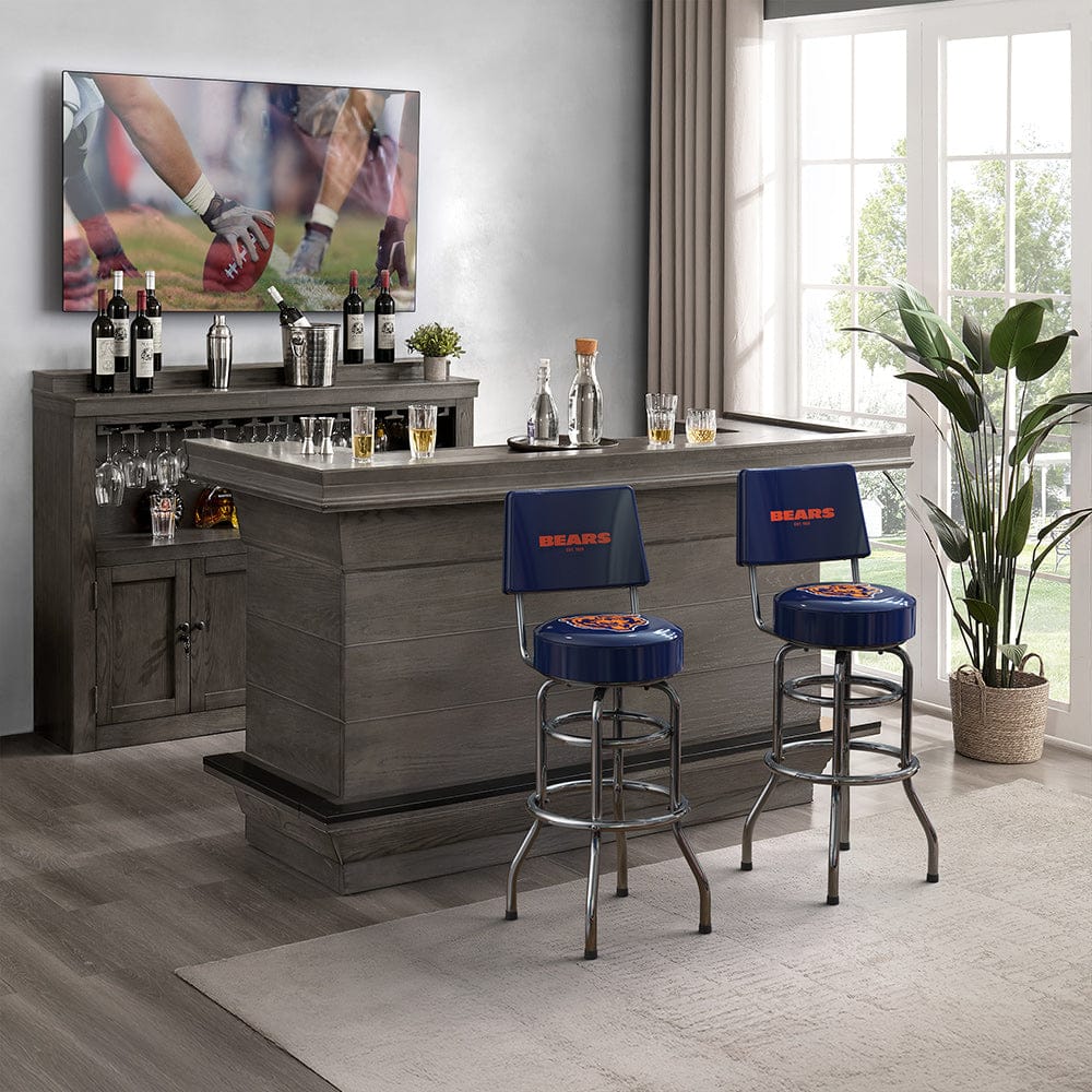 Imperial - NFL Chicago Bears Swivel Barstool with Back - IMP  681-1019 view 2